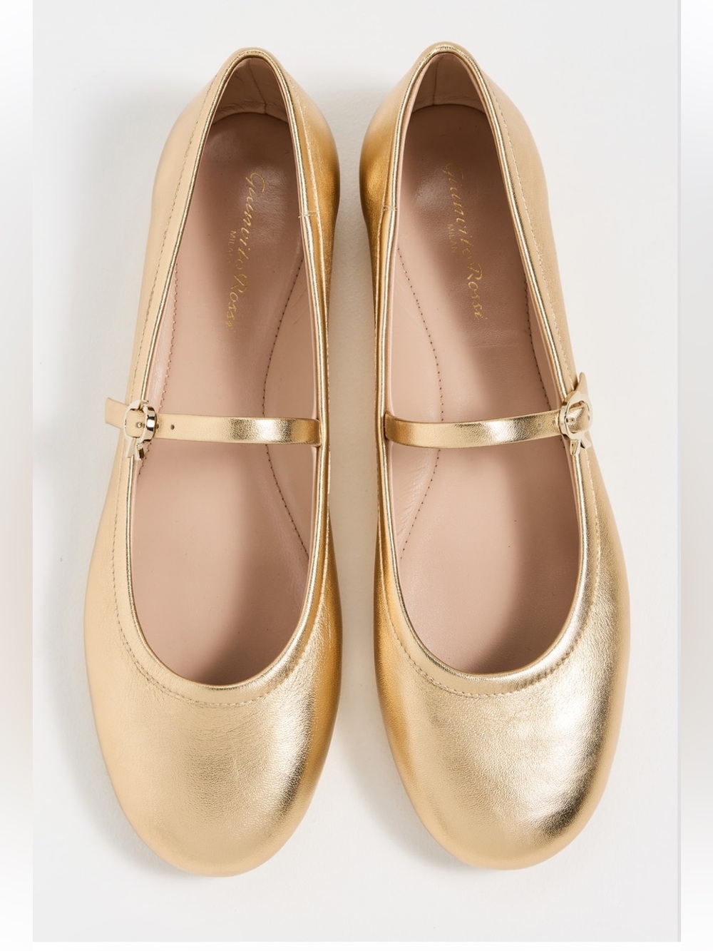 Gianvito Rossi Carla Ballet Flats Black 39.5EU NIB